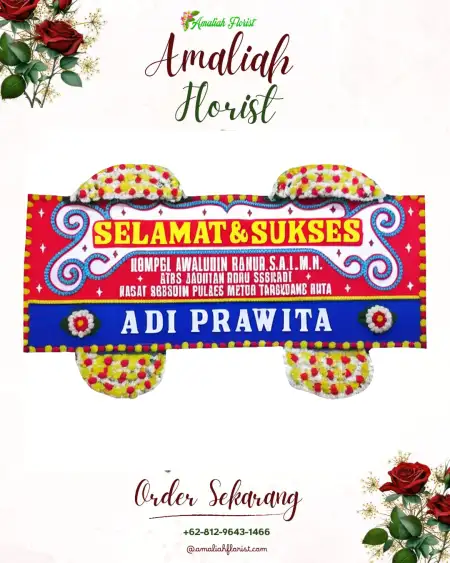 Papan Bunga Ucapan Selamat Citeras