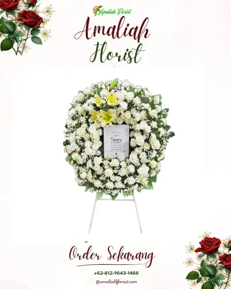 Krans Bunga Duka Citeras